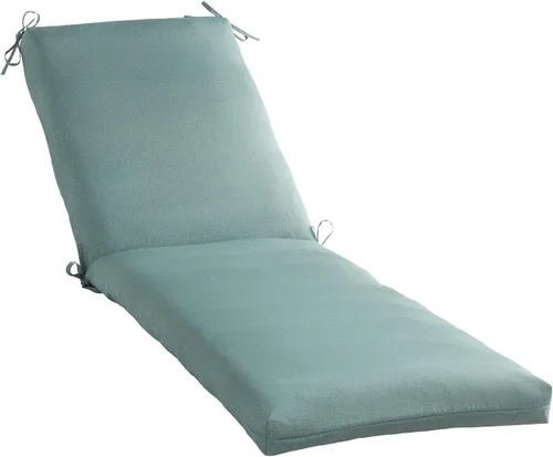 Vista 58 de Cojín reversible para silla de descanso para exteriores, color blanco tropical