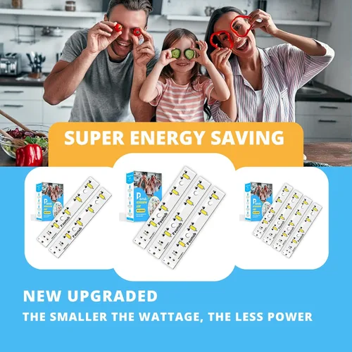 Vista 3 de Tablero de luz LED WR55X26671 actualizado para refrigeradores GE Freezer Reemplazar PS11767930 AP6035586 4468532 EAP11767930, impermeable, 2