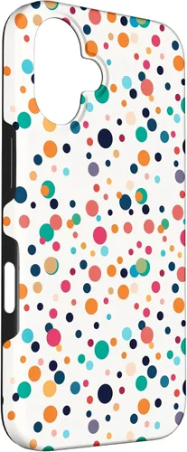 Vista 3 de Colorful Polka Dot Pattern Case for iPhone 16