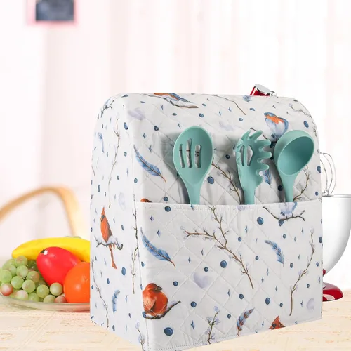 Vista 7 de Funda para batidora de cocina Kitchen Aid compatible con batidoras de 6 a 8 cuartos de galón Kitchen Aid/Hamilton de pie/cabeza inclinable