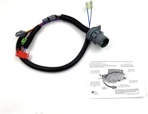 Vista 4 de Arnés de cables interno Rostra de transmisión 4L80E 24222798 compatible con Chevrolet GMC 1994-2003, 350-0032