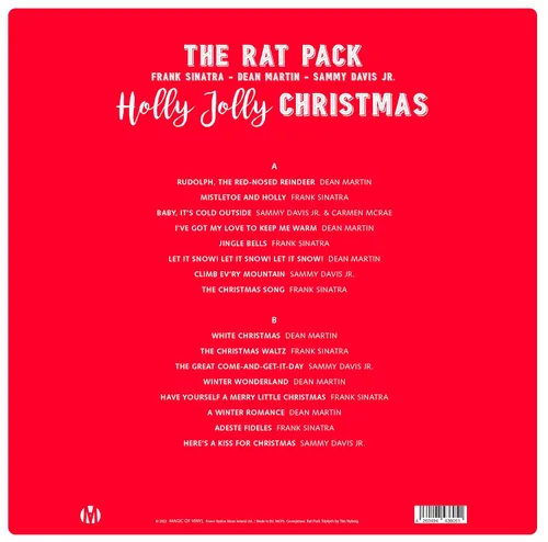 Vista 3 de Rat Pack - Holly Jolly Christmas - Edición limitada Vinilo plateado