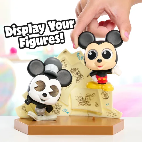 Vista 9 de Disney Doorables NUEVA Entrada Principal juego de 2 figuras coleccionables de Mickey Mouse de 3 pulgadas, juguetes oficialmente licenciados