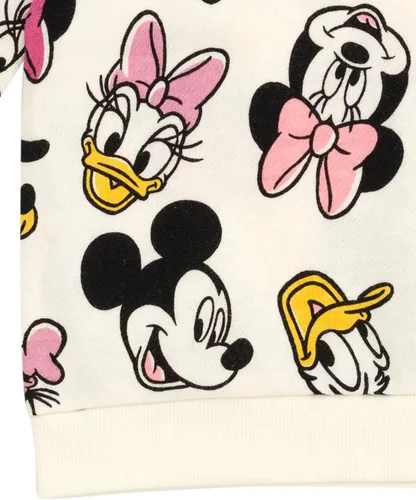 Vista 5 de Disney Minnie Mouse Mickey Goofy Donald Duck Daisy - Sudadera con capucha para bebés y niños grandes