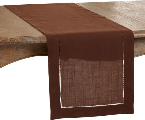 Vista 80 de SARO LIFESTYLE Servilleta de cóctel con borde cosido (juego de 12), negro, 6"x6