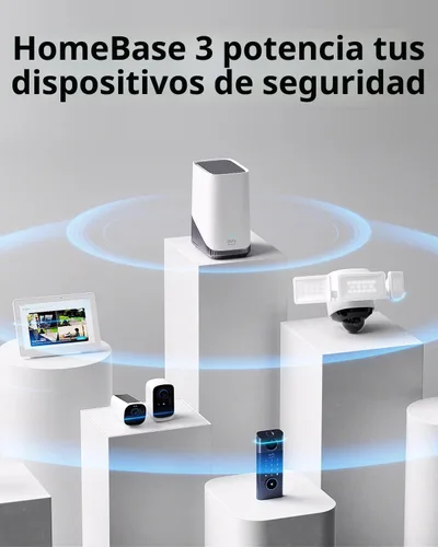 Vista 3 de eufy Security Timbre de puerta con video S330, equipado con batería, cámara dual, 2K con HDR, detección dual de movimiento, base de expansión local