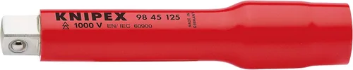 Vista 3 de KNIPEX Juego de llaves de vaso de 10 piezas, unidad de 1/2", SAE, 1000 V aislado