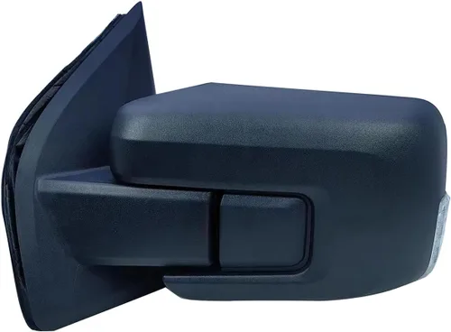 Vista 2 de Reemplazo de espejo retrovisor del lado del conductor izquierdo con cubierta texturizada, plegable manual con intermitente y ajuste eléctrico