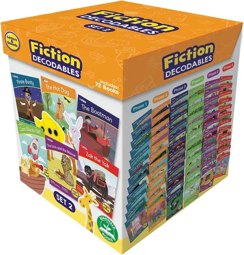 Vista 2 de Junior Learning Set de letras y sonido 2 ficción en caja