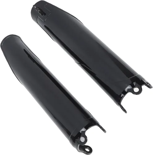 Vista 7 de Cubierta de tubo de horquilla delantera, 2 piezas, cubierta de tubo de horquilla delantera, color negro brillante para CRF250R CRF250X CRF450R CR125