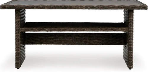 Vista 7 de Signature Design by Ashley Brook Ranch - Mesa de comedor para exteriores