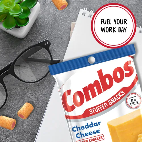 Vista 20 de COMBOS Cheese Snacks - Paquetes de bocadillos de queso nacho, aperitivo de galleta horneada, bolsa a granel de 6.3 onzas (paquete de 12)