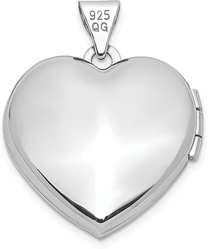 Vista 3 de Colgante de plata de ley 925 de 0.709in con cristales preciosos rosados, joyería fina para mujer, regalos para ella, Cristal