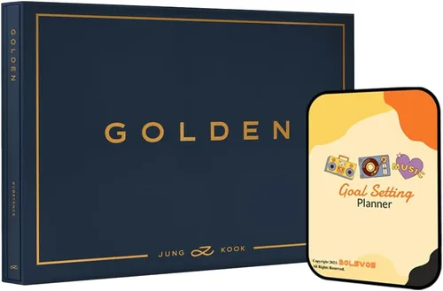 Vista 10 de Golden Jung Kook (BTS) Álbum [3 vers. Álbumes + 1 álbum Weverse ver. Conjunto completo]+Beneficios de preventa + planificador digital inspirado