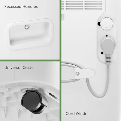 Vista 6 de Waykar Deshumidificador Energy Star de 150 pintas de 7,000 pies cuadrados con bomba para habitaciones grandes comerciales e industriales, sótano