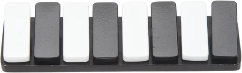 Vista 5 de Juguete deslizante para ansiedad, llave de piano de alta calidad, con clicker háptico, para alivio del estrés, con sonido de metal nítido