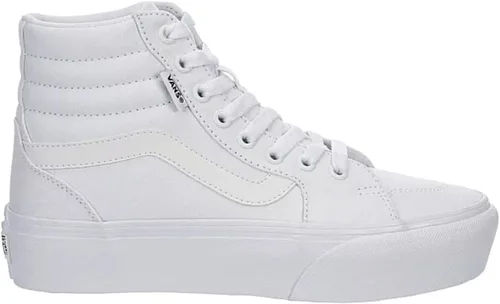 Vista 2 de Vans Filmore - Tenis unisex con plataforma alta, color blanco