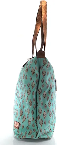 Vista 4 de ARIAT Cactus Cruiser Tote Turquesa