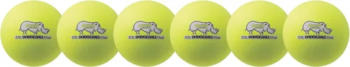 Vista 22 de Champion Sports® Rhino Skin® Juego de pelotas de eva de bajo rebote y unidades individuales para patio de juegos, educación física, patio trasero
