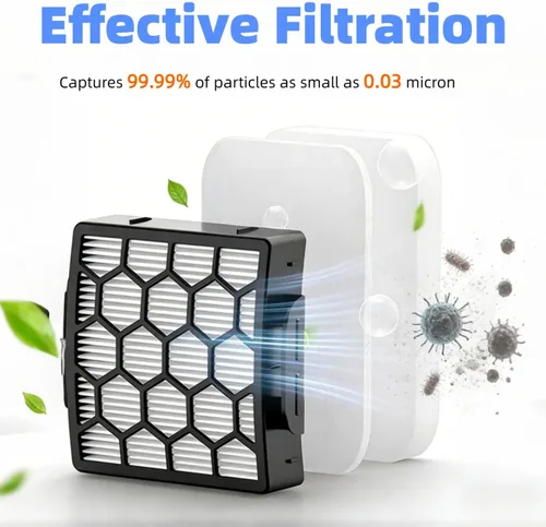 Vista 5 de Filtro de repuesto compatible con Shark Rocket Pro Cordless Stick ZU100 ZU102