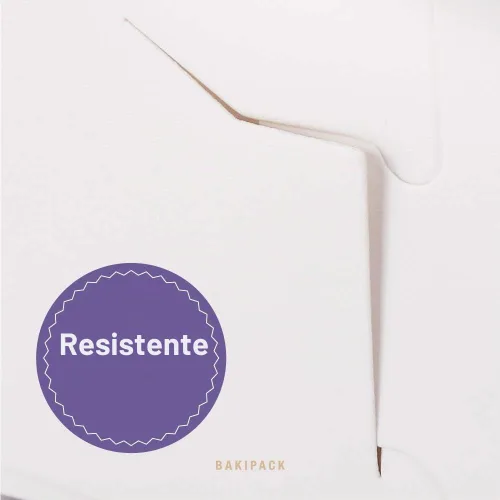 Vista 3 de 25 cajas blancas de panadería con ventana de 5 x 5 x 3.5 pulgadas 5x5x3.5 Blanco