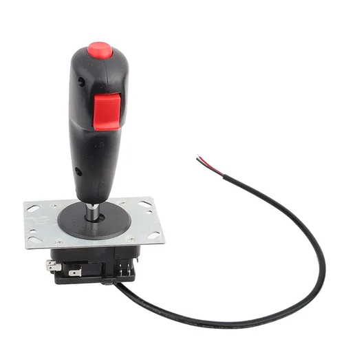 Vista 6 de TOPINCN Arcade Joystick, 8 Way Flight Joystick with Trigger & Top Fire Button, 8 Way Game Controller Kit Computer Game Simulation Flight Joystick