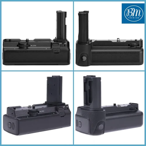 Vista 5 de BM Premium Empuñadura de batería de repuesto MB-N10 compatible con cámaras Z5, Z6, Z6 II, Z7, Z7 II + 4 baterías EN-EL15C