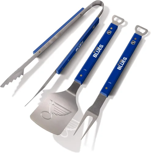 Vista 18 de YouTheFan NHL - Juego de 3 parrillas para barbacoa Spirit Series