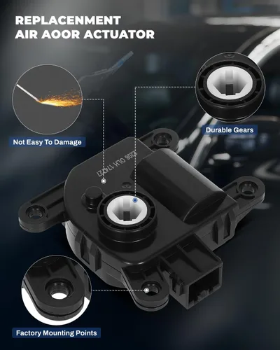 Vista 5 de Actuador de puerta de mezcla de calefactor HVAC A/C - Ajuste directo para Hyundai Accent 2011-2014/para Genesis Coupe 2010-2016/para Tucson