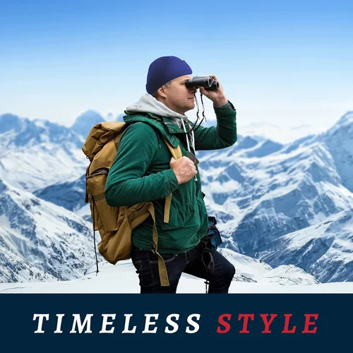 Vista 4 de Premium Wear Gorro Gorro de moda para hombres y mujeres con tela de poliéster acrílico suave