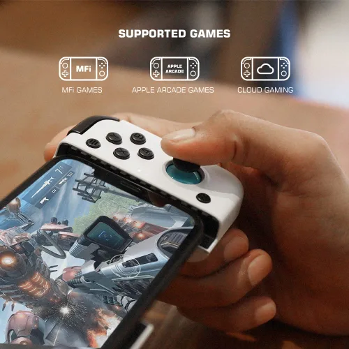 Vista 3 de GameSir X2 Lightning Mobile Gaming Controller controlador de teléfono para iPhone iOS controlador de juego móvil inalámbrico Grip Support Xbox Game