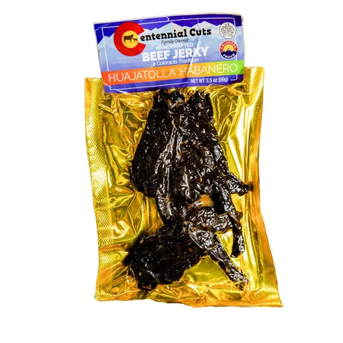 Vista 7 de Centennial Cuts - Sangre De Cristo Spicy Beef Jerky - 3.5 oz, de propiedad familiar, snack proteico