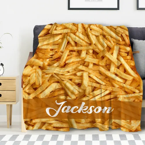 Vista 28 de Manta de chips Nachos para otoño, invierno, primavera, todas las estaciones, cálida y mullida de 40 x 30 pulgadas, para mascotas, microfelpa Chips