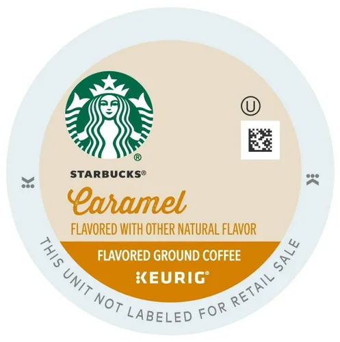 Vista 32 de Cápsulas de café K-Cup de Starbucks, café con sabor caliente o helado, caramelo, 10 cápsulas Keurig Cápsulas K-Cup 100% Arabica para cafeteras