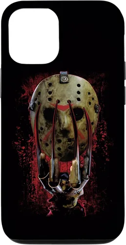 Vista 27 de Funda para máscara y garras de Freddy vs Jason para iPhone 13