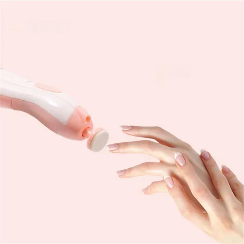 Vista 3 de Bebé Cortauñas infantil Nail Grinder Lima de Uñas Safety First recortador automático con luz eléctrica