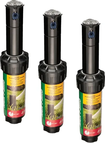 Vista 13 de Rain Bird 32SA Rotor de transmisión de engranajes de ajuste simple, patrón de 40 a 360 grados, distancia de rocío de 19 a 32 pies (5.79 a 9.75 m)