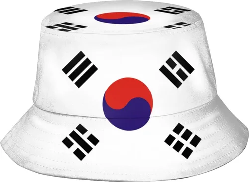 Vista 18 de Lindos sombreros de pescador de bandera plegable patriótico a la moda, gorra de pescador para viajes de verano al aire libre para adultos, mujeres
