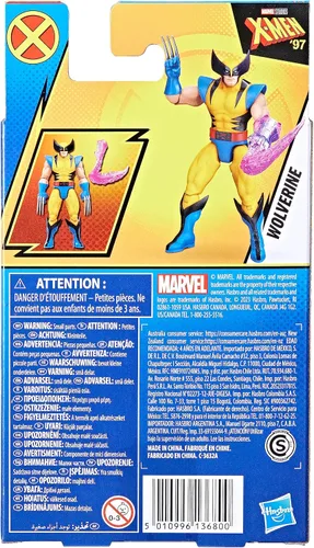 Vista 4 de Marvel Serie de Héroes Épicos X-Men Figura de Acción de Wolverine, Figuras de 4 Pulgadas