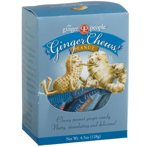 Vista 9 de The Ginger People, Gin Gins Chews - Bolsa de 2.1 onzas (paquete de 12), original, 25.2 onzas