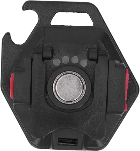 Vista 9 de COB - Luz de flash pequeña con soporte plegable - Llavero recargable de 500 lúmenes para pesca, camping, senderismo, 4 engranajes de brillo