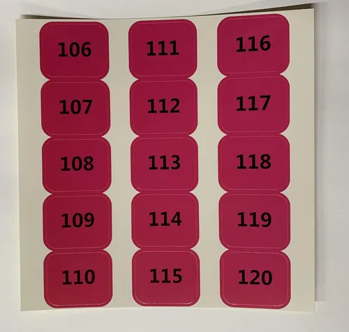 Vista 4 de Calcomanías de palabras visuales, conteo por número 1-120, calcomanías de aprendizaje educativo para aula, recursos de educación en casa, ayuda
