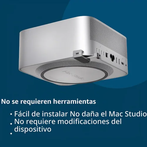 Vista 3 de Kensington Bloqueo diseñado para Mac Studio Adaptador de bloqueo Mac Studio Mount (K65101WW)