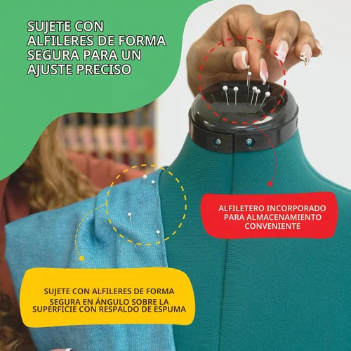 Vista 6 de Maniquí para costura Sew You de Dritz, ajustable, M