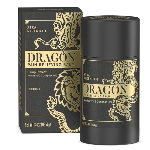Vista 3 de Americanna Wellness Dragon Balm 3.4oz Roll-Up EXTRA Negro