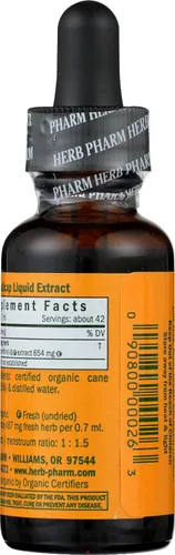 Vista 4 de Herb Pharm Skullcap - Extracto de hierbas líquido: hierba tradicional relajante Skullcap Apoyo tradicional para la mente tranquila Sin OMG, sin