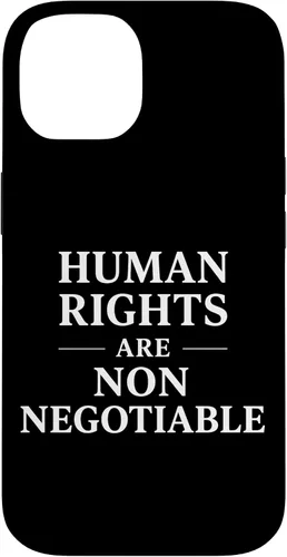 Vista 4 de Human Rights are Non Negotiable Social Justice & Equality Case for iPhone XR