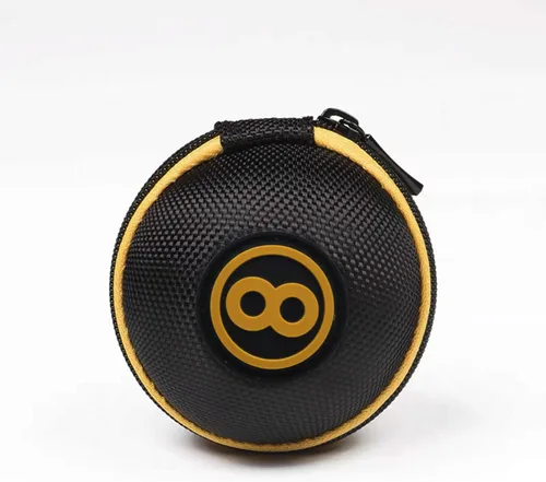 Vista 2 de CUEELF Estuche de bola de taco con clip para fijar bolas de taco de billar, bolsa de bola de transporte para taco