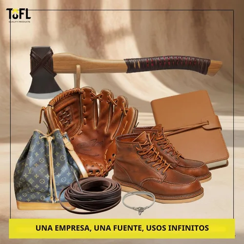 Vista 8 de TOFL Kit de encaje para guantes de sóftbol y béisbol Kit de reparación de cordones de guante de encaje 2 cordones de cuero con aguja de cordones