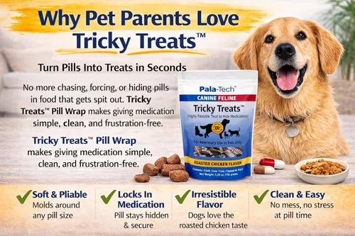 Vista 2 de PalaTech Canine Tricky Treats sabor a pollo asado (5.29 onzas)